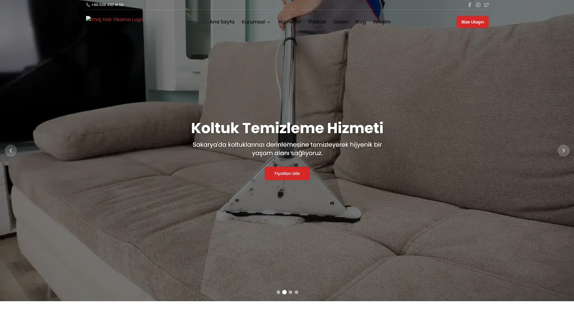 Sakarya İmaj Carpet Cleaning screenshot